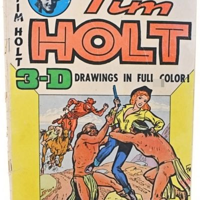 Sale Photo Thumbnail #369: 1954 Tim Holt 3-D #40 Comic Book
