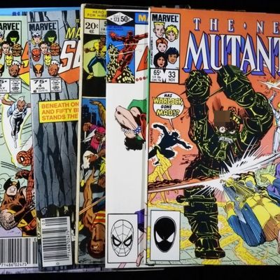 Sale Photo Thumbnail #303: (6) Marvel Comic Mix