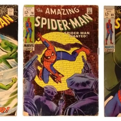 3-1969 Amazing Spider-Man #69, #70, #71