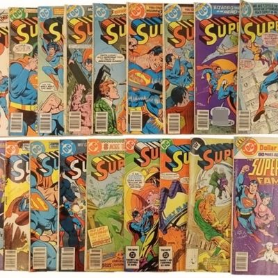 Sale Photo Thumbnail #211: 20-DC Superman Comic Lot