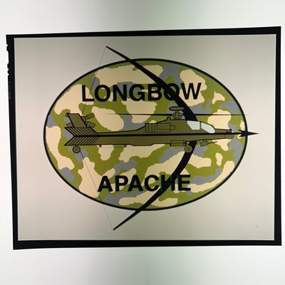 Longbow Apache Helicopter Photo Film Transparency Lot