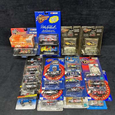 Large Dale Earnhardt NASCAR Winners Circle Die Cast Collection