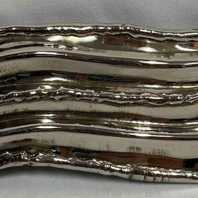 Large Vintage Metal Belt Buckle Made In India