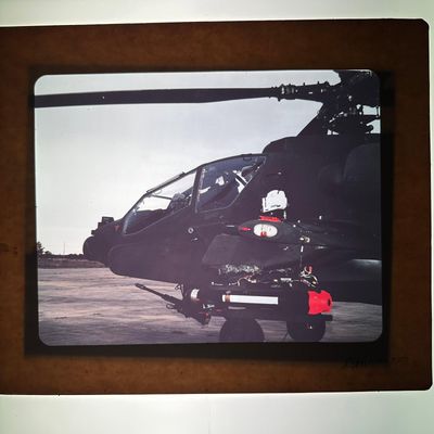 Military Aviation And Armored Vehicle Film Transparency Slide Collection Lot of Four