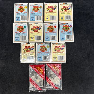1990s Baseball Card And Promo Pack Collection Duracell Power Players