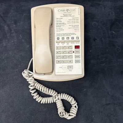 Caribe Cove Orlando Hotel Room Push Button Telephone