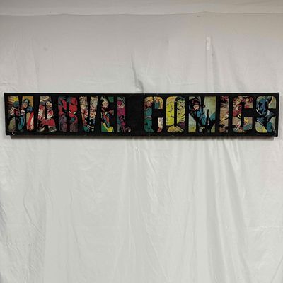 Marvel Comics Canvas Wall Art 50 x 8