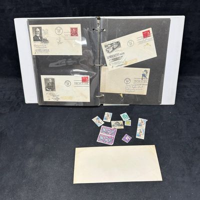 Vintage First Day Covers And United States Stamp Collection Album Lot