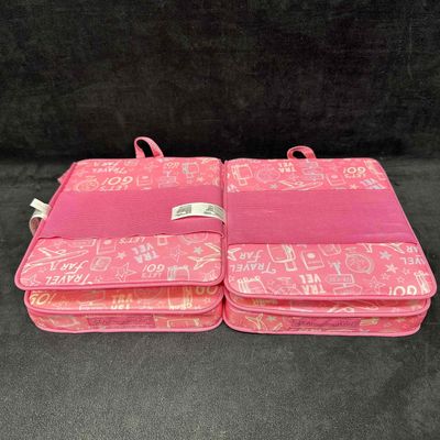 American Girl Doll Pink Love to Travel Seat Chair Set of 2