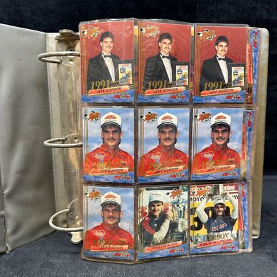 145 Race Card Collection NASCAR Finish Line 1990s Era