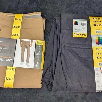Men's 32x32 & 32x34 Water Repellent Pants