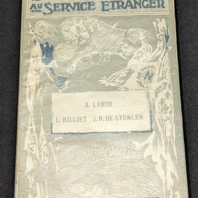 1916 Soldats Suisses Au Service Etranger Softcover