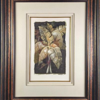 Framed Limited Edition S Morrison Evening Frond 3 Print