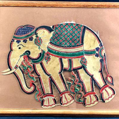Elephant Skin Design Framed