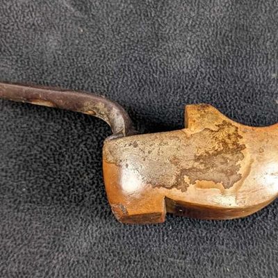 Antique Pipe Shoe Shaped Pipe Made in France