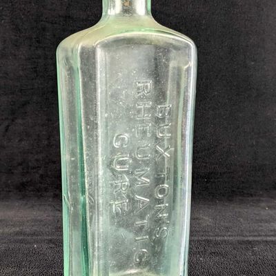 Antique Medicine Bottle Buxton's Rheumatic Cure