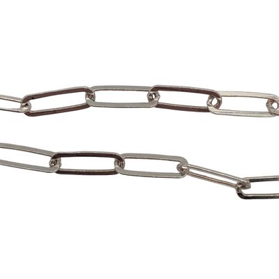 Dyadema Italy Sterling Silver Paperclip Bracelet