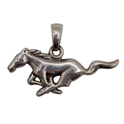 Sterling Silver Running Horse Charm
