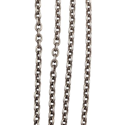 Sterling Silver Rolo Chain Necklace