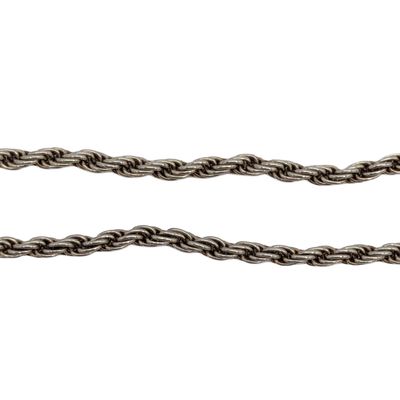 Dyadema Italy Sterling Silver Rope Chain Bracelet