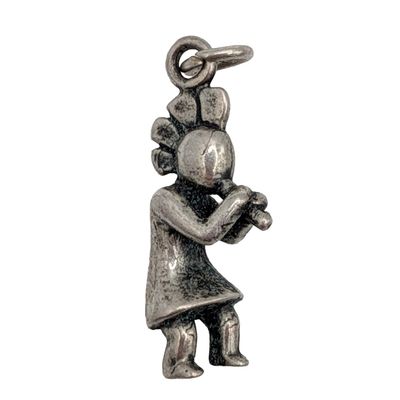 Carolyn Pollack Sterling Silver Kokopelli Charm