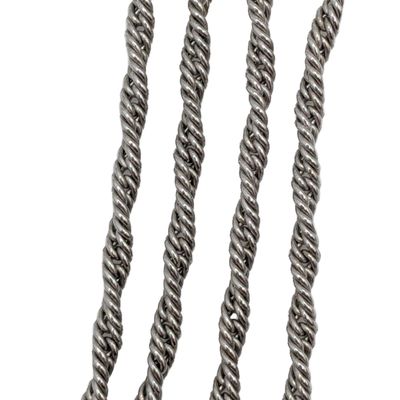Avon Sterling Silver Rope Chain Necklace