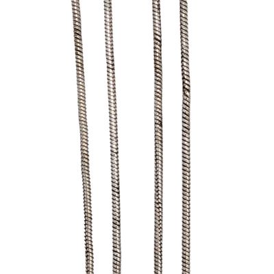 Italy Sterling Silver Snake Chain Necklace