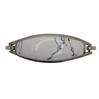 Mexico Alpaca Silver Howlite Bracelet