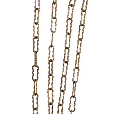 Vintage 12K Yellow Gold Filled Paperclip Chain Necklace