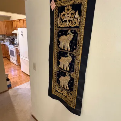 Sale Photo Thumbnail #40: nice elephant wall hanging