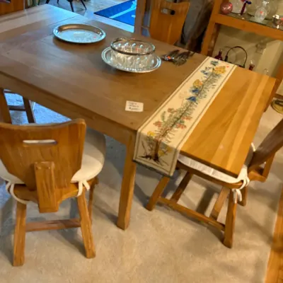 Sale Photo Thumbnail #3: MCM table and chairs