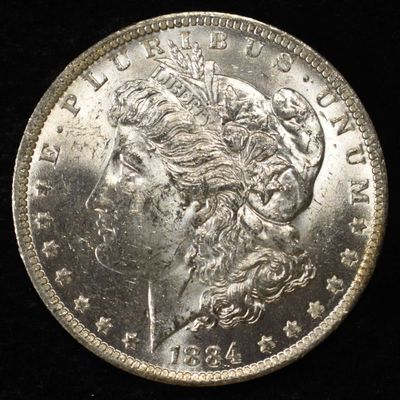 Sale Photo Thumbnail #177: 1884-O MORGAN DOLLAR BU