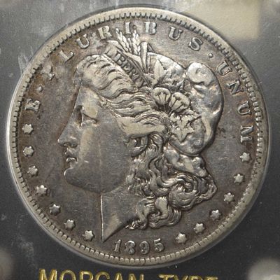 1895-O MORGAN DOLLAR XF