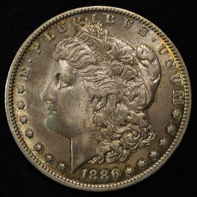 Sale Photo Thumbnail #179: 1886-O MORGAN DOLLAR AU/BU