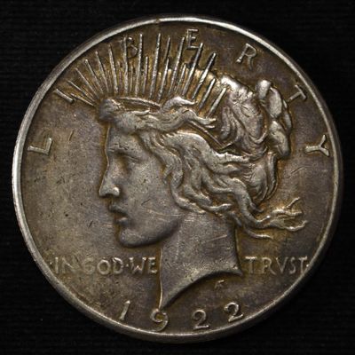 1922-S PEACE DOLLAR