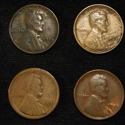 Sale Photo Thumbnail #156: 8 NICE EARLY SEMIKEY WHEAT CENTS