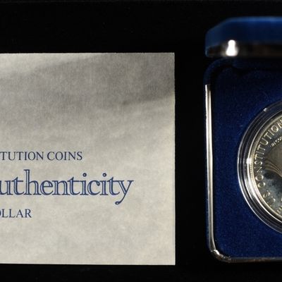 Sale Photo Thumbnail #260: 1987-S $1 COMMEM CONSTITUTION