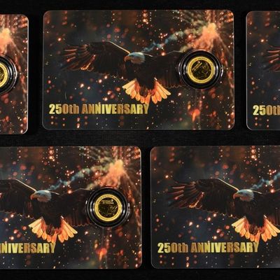 Sale Photo Thumbnail #419: (5) 2026 NIUE 50C 1/1000TH .9999 GOLD