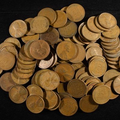 Sale Photo Thumbnail #134: (95) WHEAT CENTS FROM THE 20'S