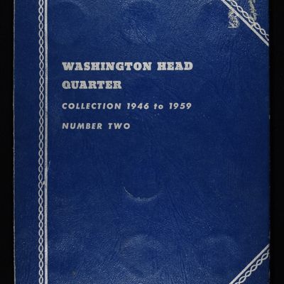 Sale Photo Thumbnail #228: WASHINGTON QUARTERS COLLECTION COMPLETE WHITMAN