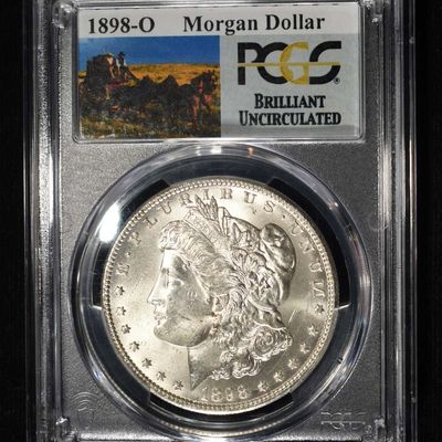 1898-O MORGAN DOLLAR PCGS BU