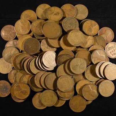 Sale Photo Thumbnail #316: (96) WHEAT CENTS FROM THE 20'S
