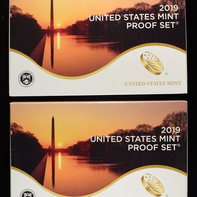 Sale Photo Thumbnail #301: (2) 2019 MINT PROOF SETS