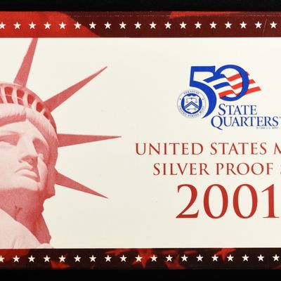 Sale Photo Thumbnail #289: 2001 US SILVER PROOF SET