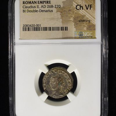 Sale Photo Thumbnail #221: AD 268-270 CLAUDIUS II NGC CH VF