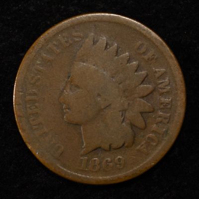 1869 INDIAN CENT GOOD