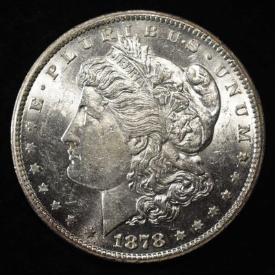 1878-CC MORGAN DOLLAR CH BU