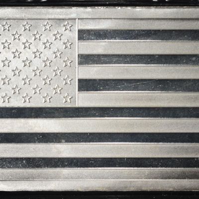 Sale Photo Thumbnail #411: FLAG 5 OZ .999 SILVER BAR