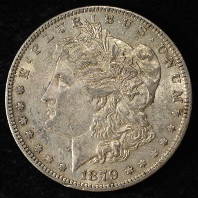 1879-O MORGAN DOLLAR AU