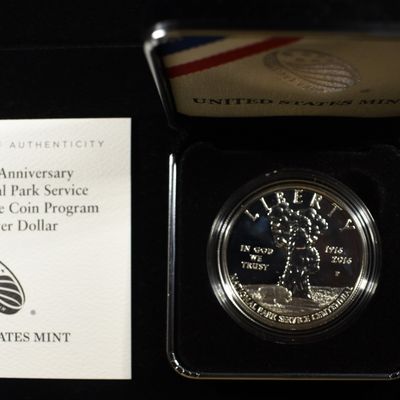 Sale Photo Thumbnail #274: 2016-P $1 COMMEM NATIONAL PARK SERVICE PROOF